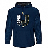 Japan Baseball Majestic 2017 World Baseball Classic Authentic Collection Team Icon Pullover Hoodie Navy,baseball caps,new era cap wholesale,wholesale hats
